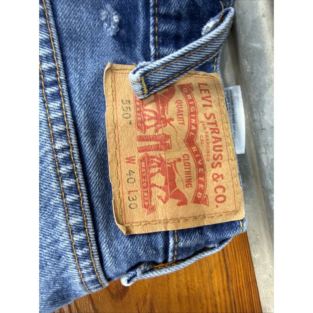 Lot of 3 Levi's 505 Jeans Blue Men's Size 40x30